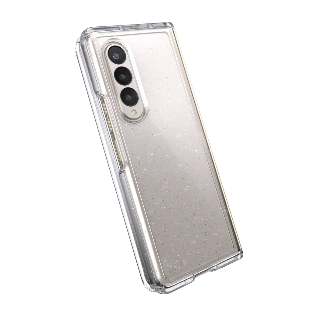 Speck Presidio Perfect-Clear Fold Case - Clear Glitter - Samsung Galaxy Z Flip5