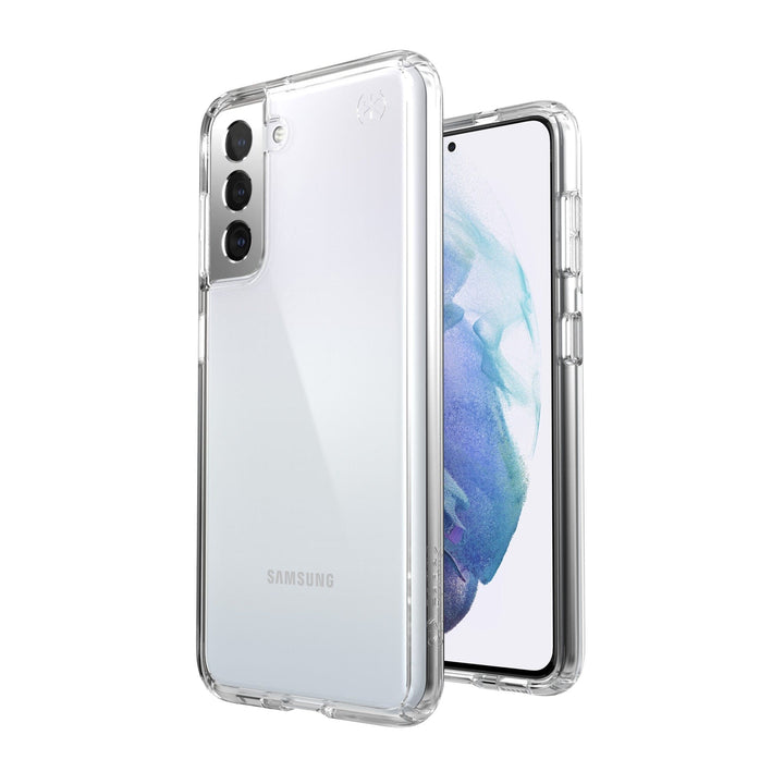Speck Presidio Perfect-Clear Galaxy S21 5G Cases Best Galaxy S21