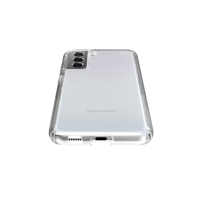Speck Galaxy S21 5G Clear Presidio Perfect-Clear Galaxy S21 5G Cases Phone Case