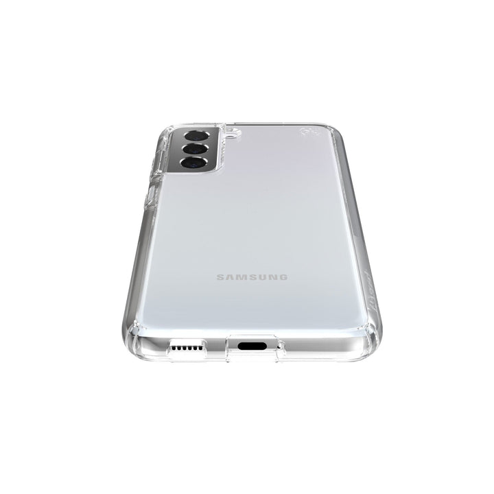 Speck Presidio Perfect-Clear Galaxy S21 5G Cases Best Galaxy S21