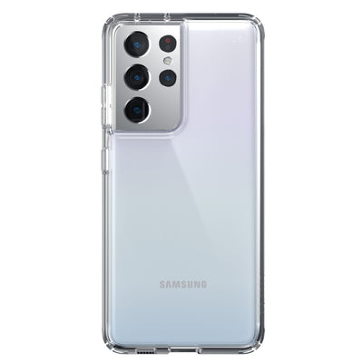 Speck Galaxy S21 Ultra 5G Clear Presidio Perfect-Clear Galaxy S21 Ultra 5G Cases Phone Case