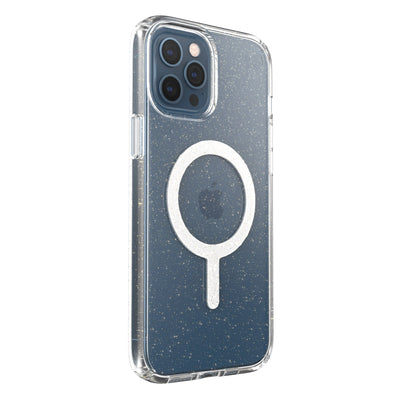 Presidio Perfect-Clear Glitter MagSafe iPhone 12 Pro Max Cases
