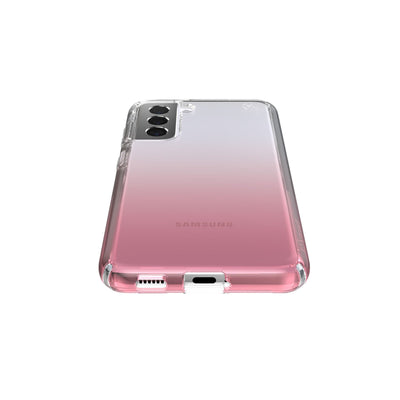 Speck Galaxy S21 5G Clear/Vintage Rose Presidio Perfect-Clear Ombre Galaxy S21 5G Cases Phone Case