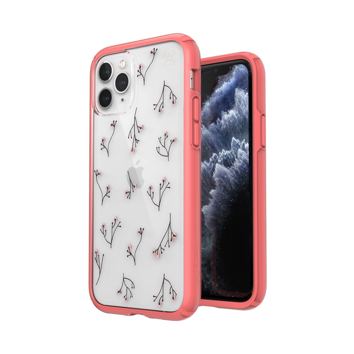 Speck Presidio Perfect-Clear + Print iPhone 11 Pro Cases Best iPhone 11 Pro  - $44.99