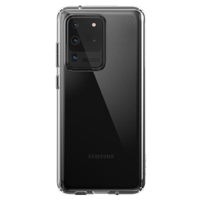 Speck Galaxy S20 Ultra Clear Presidio Perfect-Clear Samsung Galaxy S20 Ultra Cases Phone Case