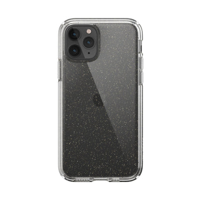 Speck iPhone 11 Pro Clear with Gold Glitter/Clear Presidio Perfect-Clear with Glitter iPhone 11 Pro Cases Phone Case