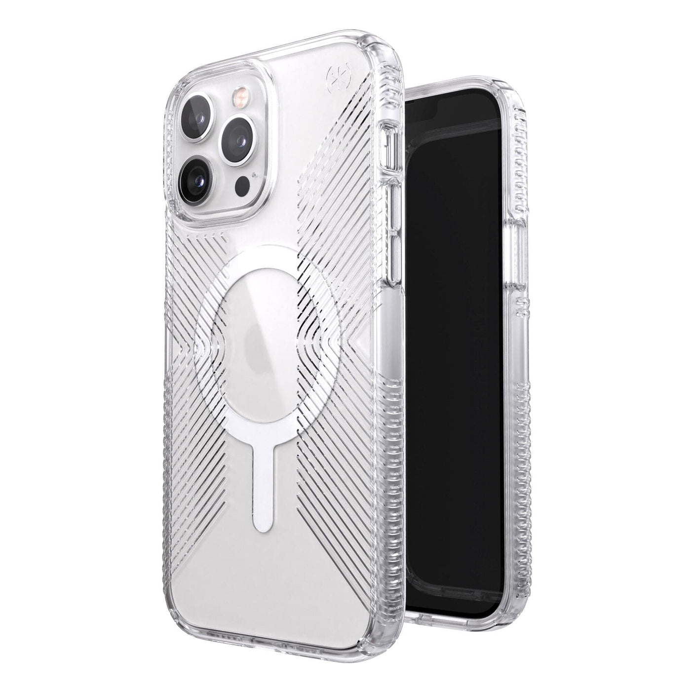 Speck iPhone 13 Pro Max Case - Drop Protection Fits iPhone 12 Pro Max &  iPhone 13 Pro Max Phones - Clear Case, Built for MagSafe - Anti-Yellowing 