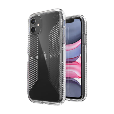 Speck iPhone 8 Plus Clear Presidio Perfect-Clear with Grips iPhone 11 Cases Phone Case