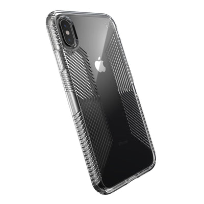 Speck iPhone XS Max Clear Presidio Perfect-Clear with Grips iPhone XS Max Cases Phone Case