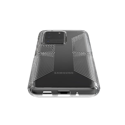 Speck Galaxy S20 Ultra Clear Presidio Perfect-Clear with Grips Samsung Galaxy S20 Ultra Cases Phone Case