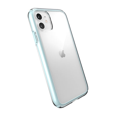 Speck iPhone 11, iPhone XR Candyshell Grip phone case in Cyan and Lilac 