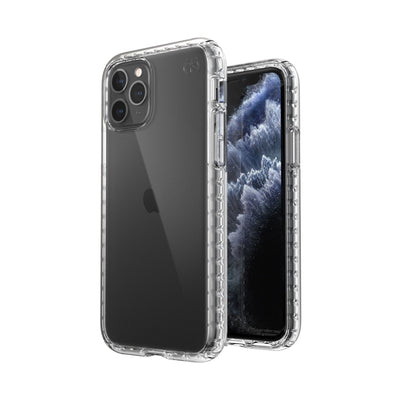 Speck iPhone 11 Pro Presidio Perfect-Clear with Impact Geometry iPhone 11 Pro Cases Phone Case