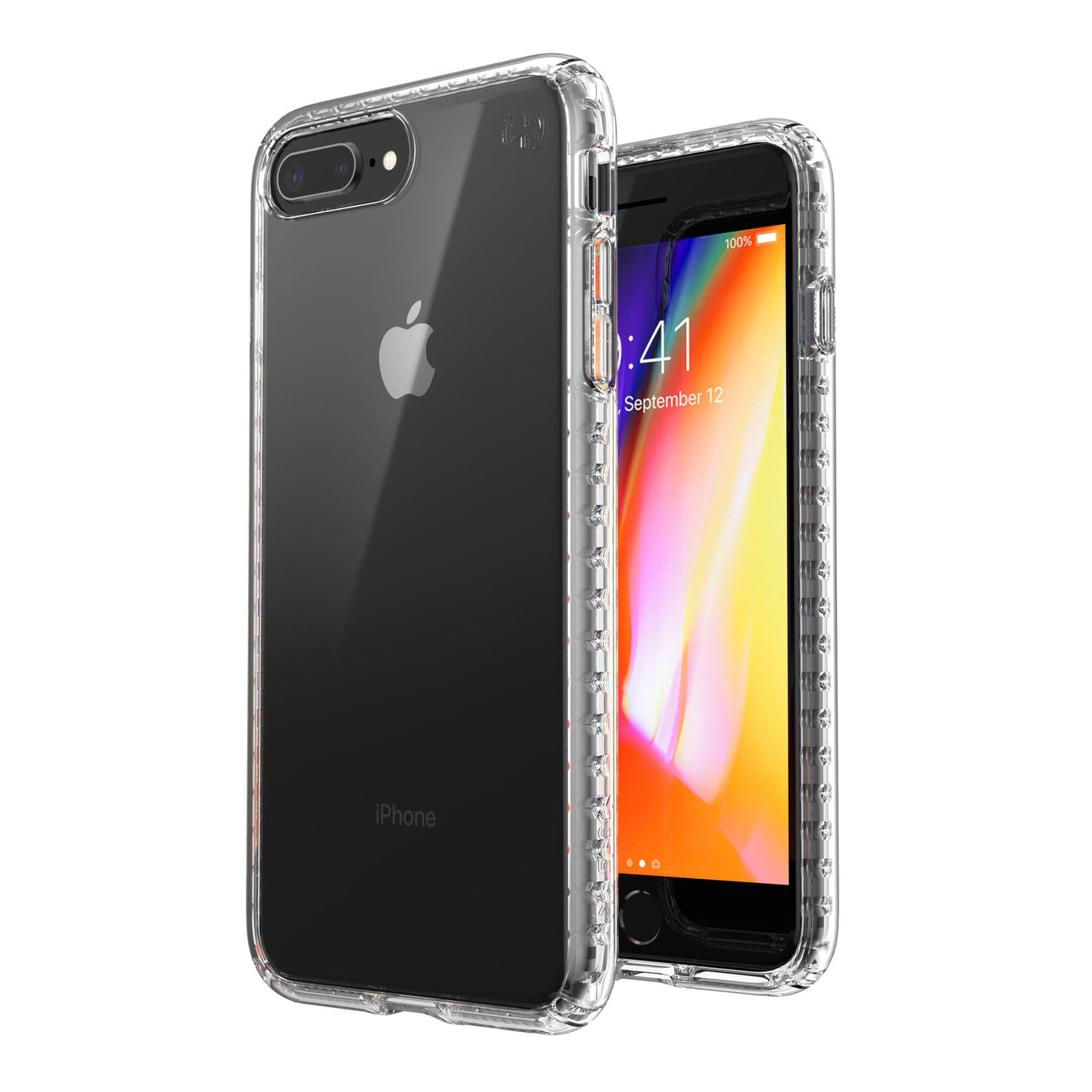 Speck Iphone Plus Case Clear Presidio Perfect-Clear With Impact
