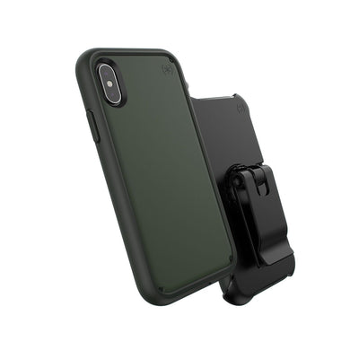Speck iPhone XS/X Dusty Green/Brunswick Black/Cathedral Grey Presidio ULTRA iPhone XS / X Cases Phone Case