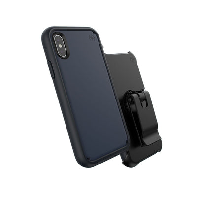 Speck iPhone XS/X Eclipse Blue/Carbon Black/Cathedral Grey Presidio ULTRA iPhone XS / X Cases Phone Case