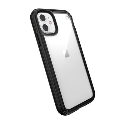 Speck iPhone 11 Clear/Black Presidio V-Grip iPhone 11 Cases Phone Case