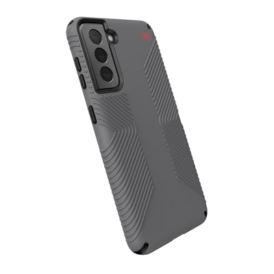 Speck Galaxy S21 5G Graphite Grey/Black/Bold Red Presidio2 Grip Galaxy S21 5G Cases Phone Case