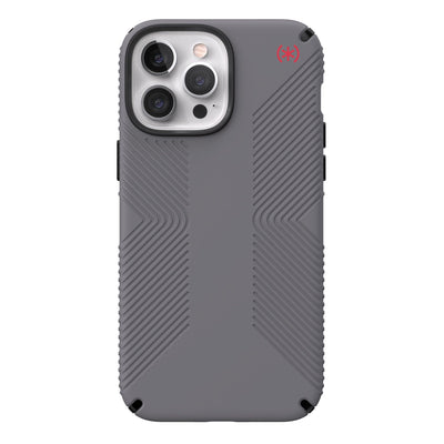 View of the back of the phone case from straight on#color_graphite-grey-black-bold-red