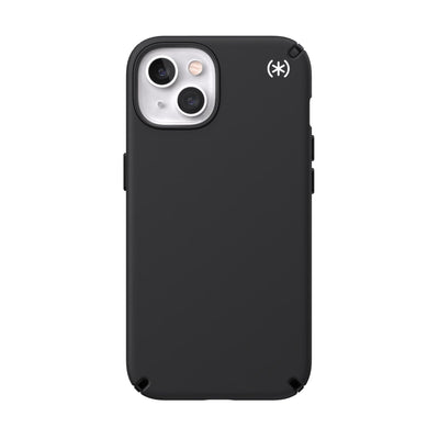View of the back of the phone case from straight on#color_black-black-white